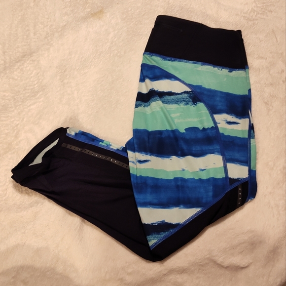 Lululemon Athletica Capri Leggings Sz 8 - Picture 1 of 12
